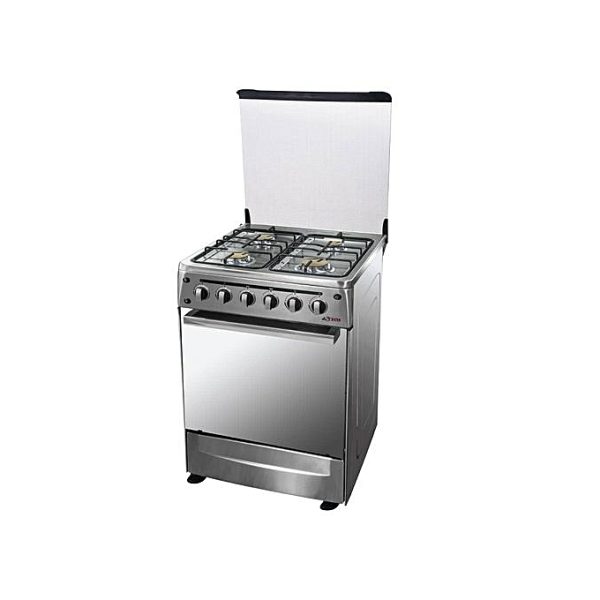 Cuisinière à Gaz Feux - 60x60 - CS60FO - Inox