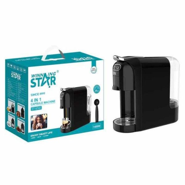Machine a cafe winning star multicapqules noire